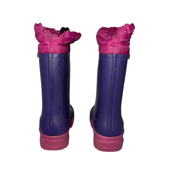 Stride Rite Pink Purple Winter Boots Toddler Girls 11M Solid Removable Inserts - Picture 7 of 10